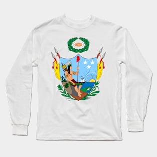 Coat of arms of Gran Colombia (1819) Long Sleeve T-Shirt